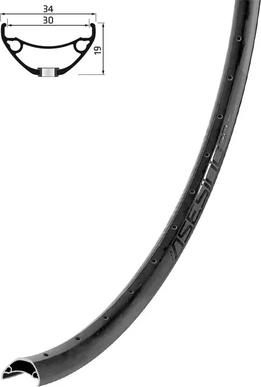 Ráfik KLS ASESINO 30 DSC, 32H, FV, 26" black