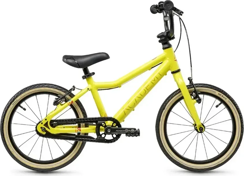 ACADEMY Detský bicykel Grade 3 - 16" 2025 Žltá, Zelená/Žltá/Modrá/Červená/Fialová