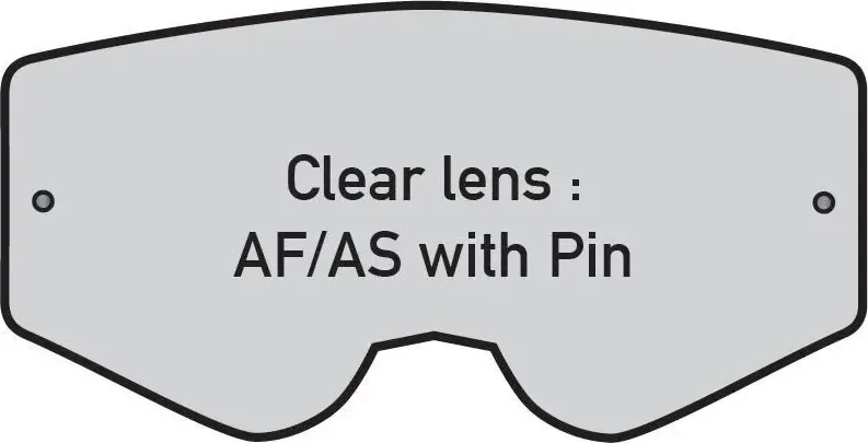 KENNY TRACK/TRACK+ Clear lens