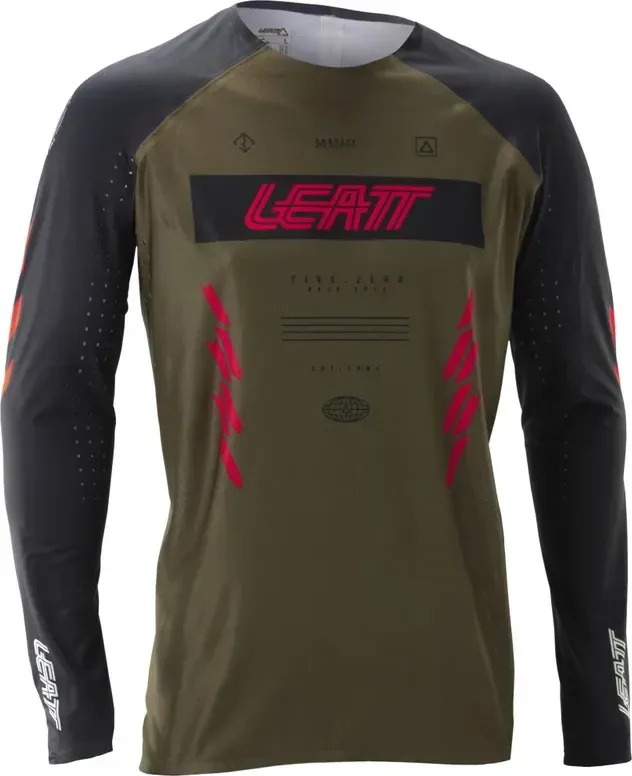 LEATT dres dlhý rukáv MTB Gravity 5.0, Race Brown