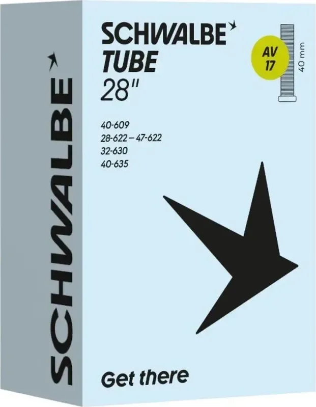Duša AV17 (28/47-622/635) 28x1.10–1.85 AV 40mm 150g