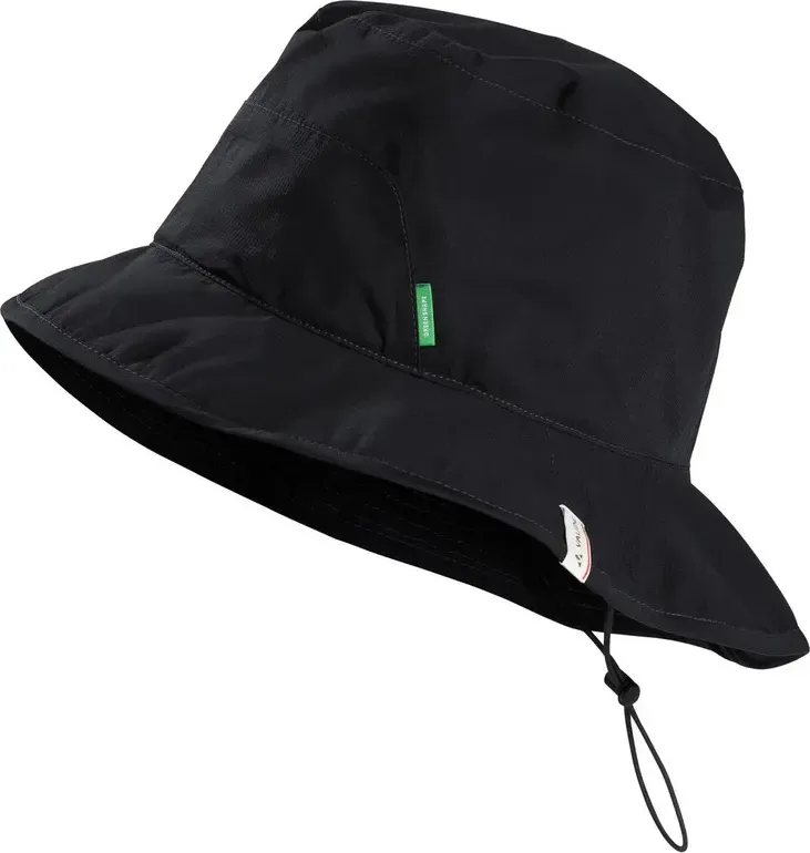 Vaude nepremokavý klobúk Escape, unisex, black