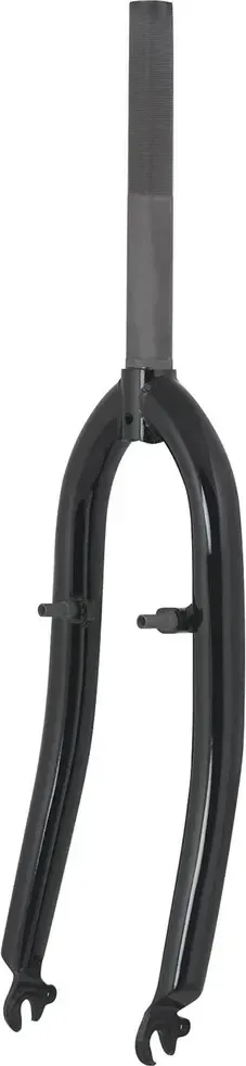 FORCE vidlica MTB 24" Fe 1" závit, čierna lesklá