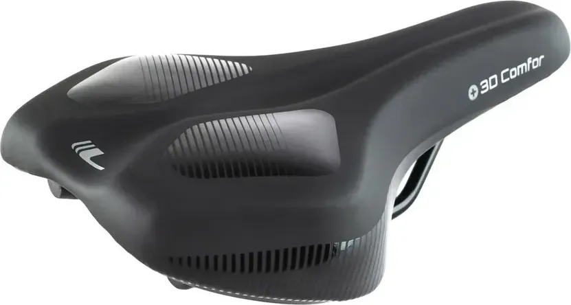 Sedlo 3D COMFOR M pamäťová pena čierne
