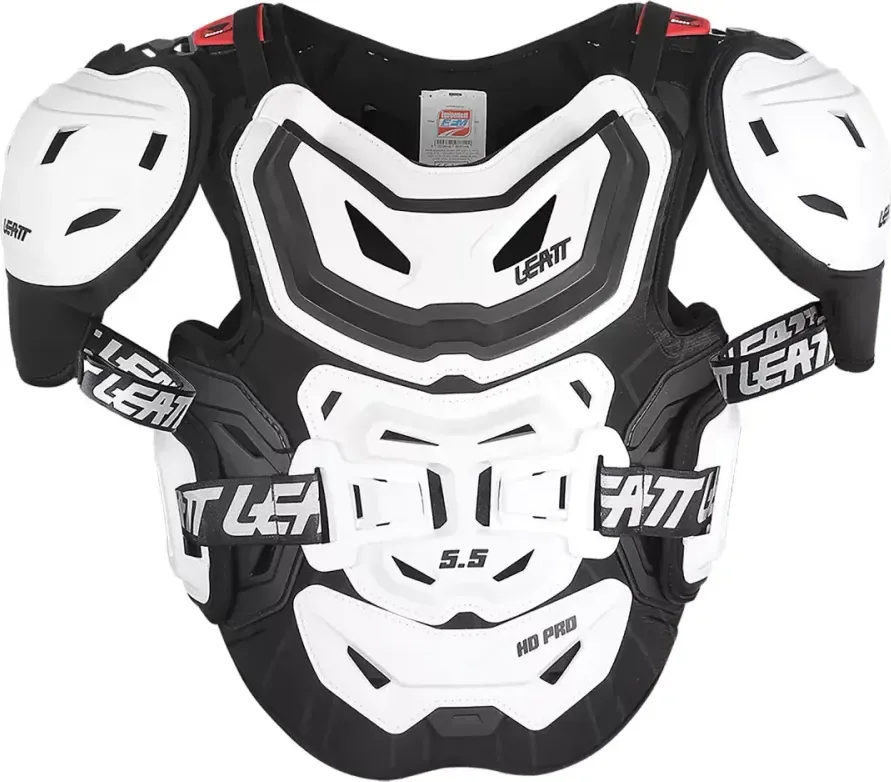 Leatt chránič tela Chest Protector 5.5 Pro HD, biely