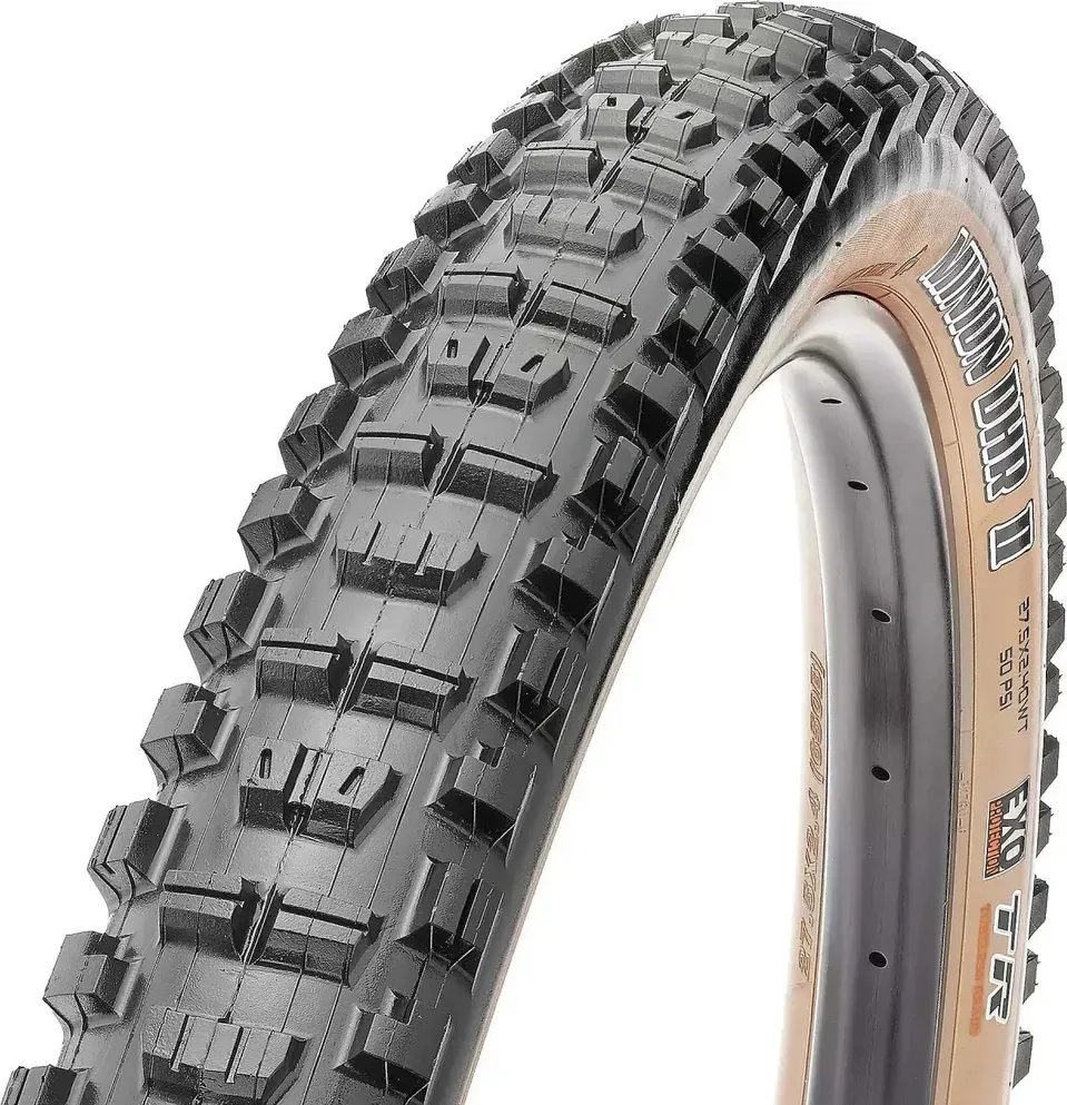 Maxxis plášť MINION DHR II 27.5" x 2.40WT - EXO/TR/TANWALL, 60TPI, kevlar