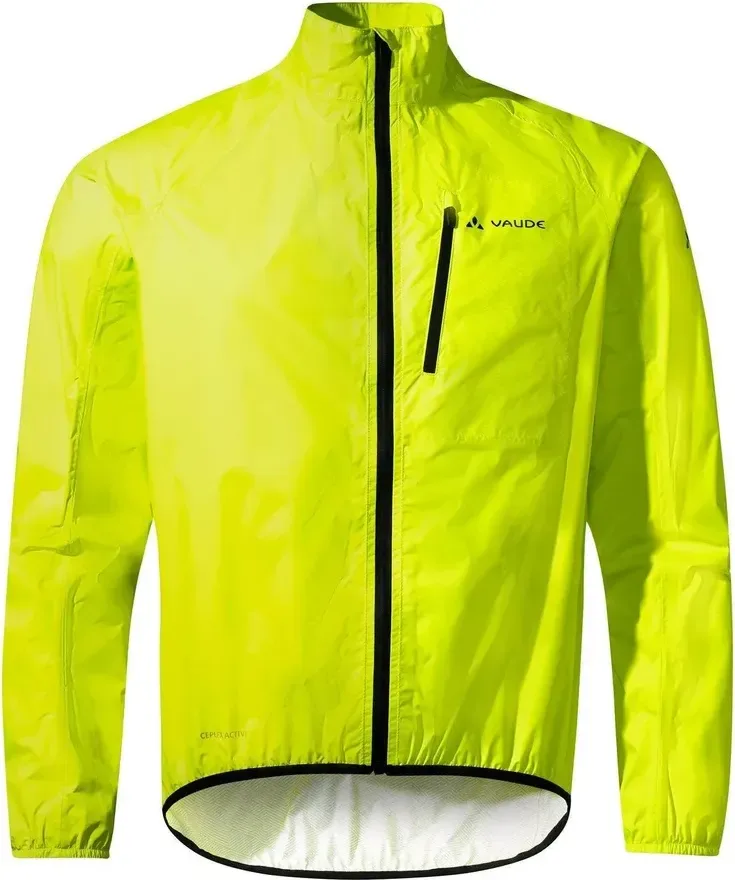 Vaude cyklistická bunda Drop III, pánska, neon yellow/neon yellow