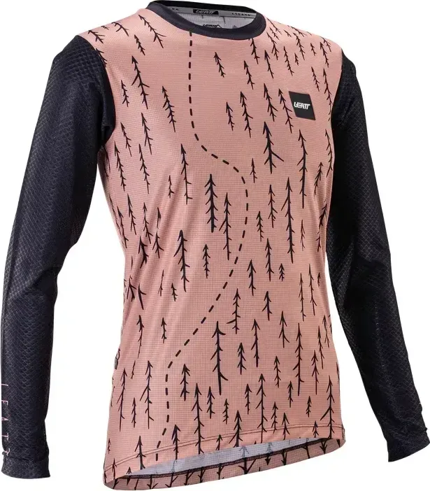 LEATT dres dlhý rukáv MTB Trail 3.0 Women, Trails Pink