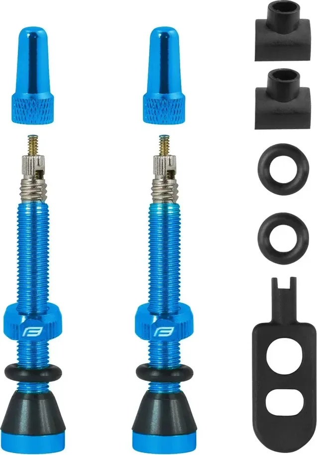 FORCE ventilky pre bezdušový systém 2xFV 44mm, modré