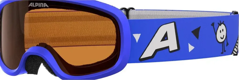 Alpina detské lyžiarske okuliare PINEY 2.0 blue matt