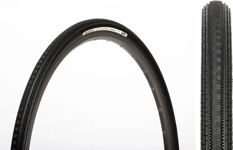 PANARACER Plášť Gravelking SS, kevlar. pätka, čierny