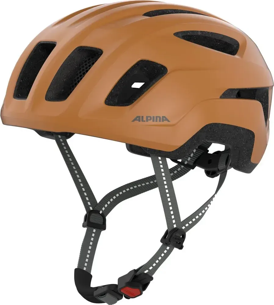 ALPINA Cyklistická prilba PARANUS URBAN hnedá (burro-brown matt)