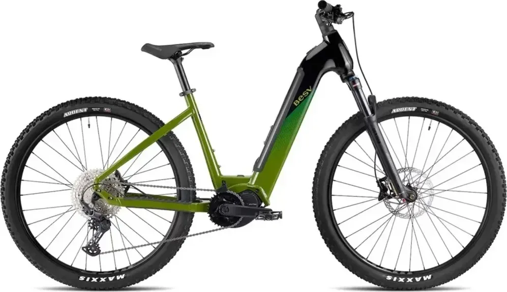 BESV BESV Horský elektrobicykel TRX 1.1 LS 2024 Horský elektrobicykel TRX 1.1 LS 2024 L L, Čierna/Zelená