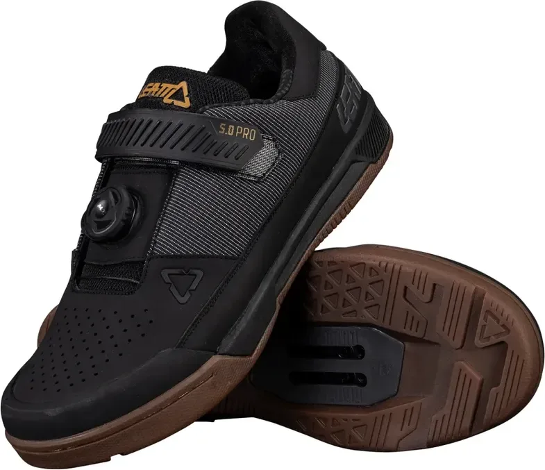 Leatt cyklistická obuv ProClip 5.0, pánska, black