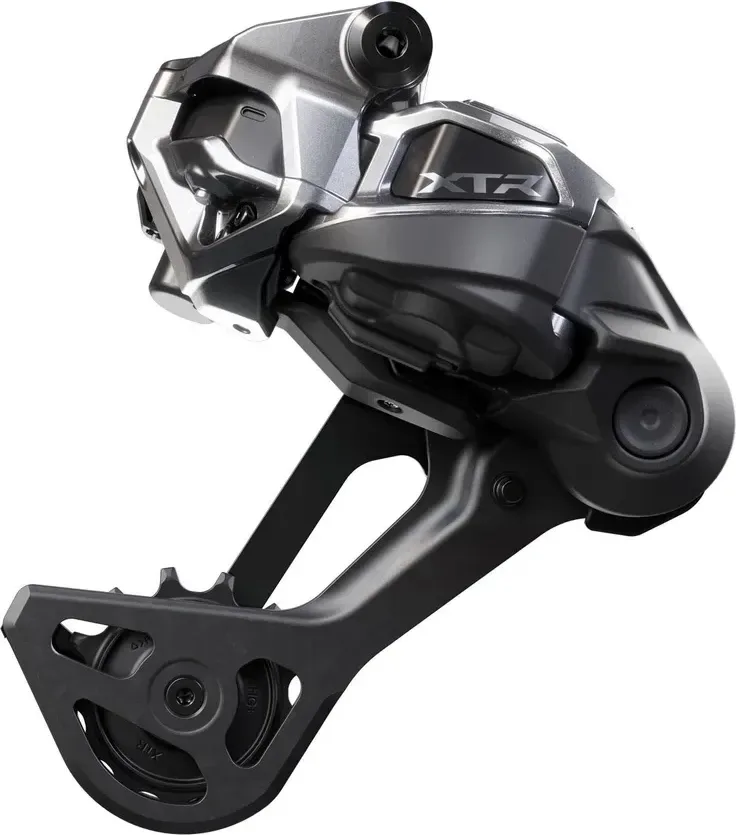 Prehadzovačka XTR RD-M9250 1x12-k. Di2 čierna Super dlhé ramienko Shadow+