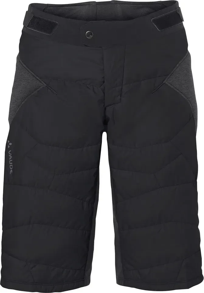 Vaude zateplené cyklošortky Minaki, pánske, black