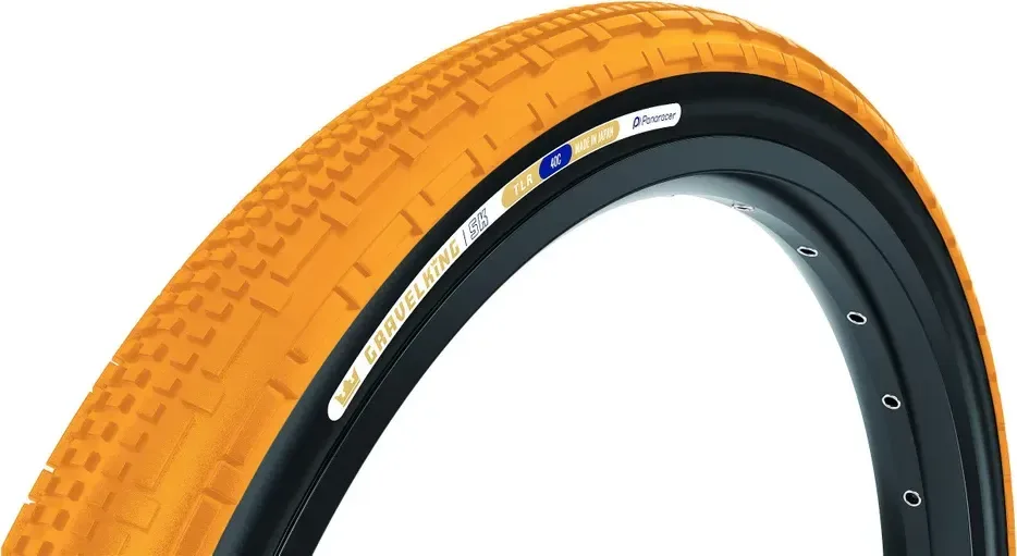 PANARACER Plášť Gravelking SK, kevlar.pätka, žlto-čierny