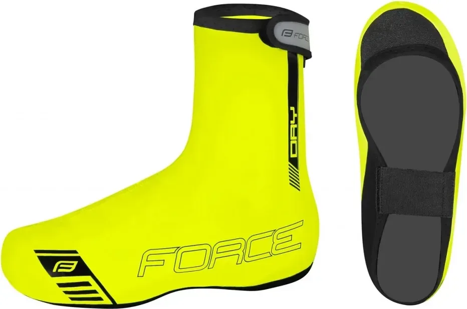 Force návleky tretier PU DRY ROAD, fluo