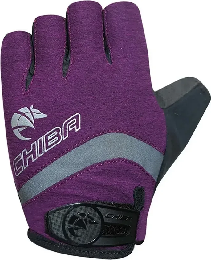 Chiba Cyklistické rukavice Lady BioXCell PURPLE M, Fialová