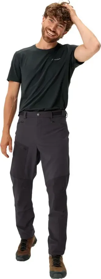 Vaude turistické nohavice Elope, pánske, phantom black
