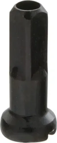 Niple mosadzné 2x14mm, čierne