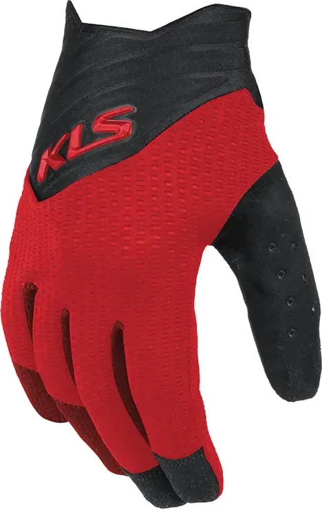 Rukavice KLS Cutout long red L