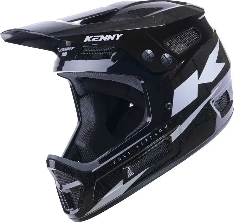KENNY Cyklistická prilba DOWNHILL ELITE Black Diamond 2025 XL, Čierna