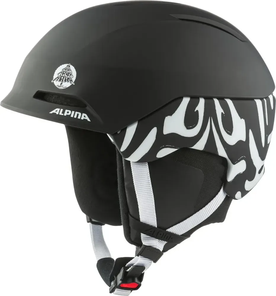 Alpina lyžiarska prilba NAX white-black LITHOFF matt