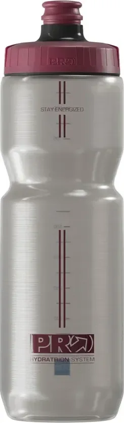 Fľaša PERFORMANCE 800 transparentná šedá/červená 800ml