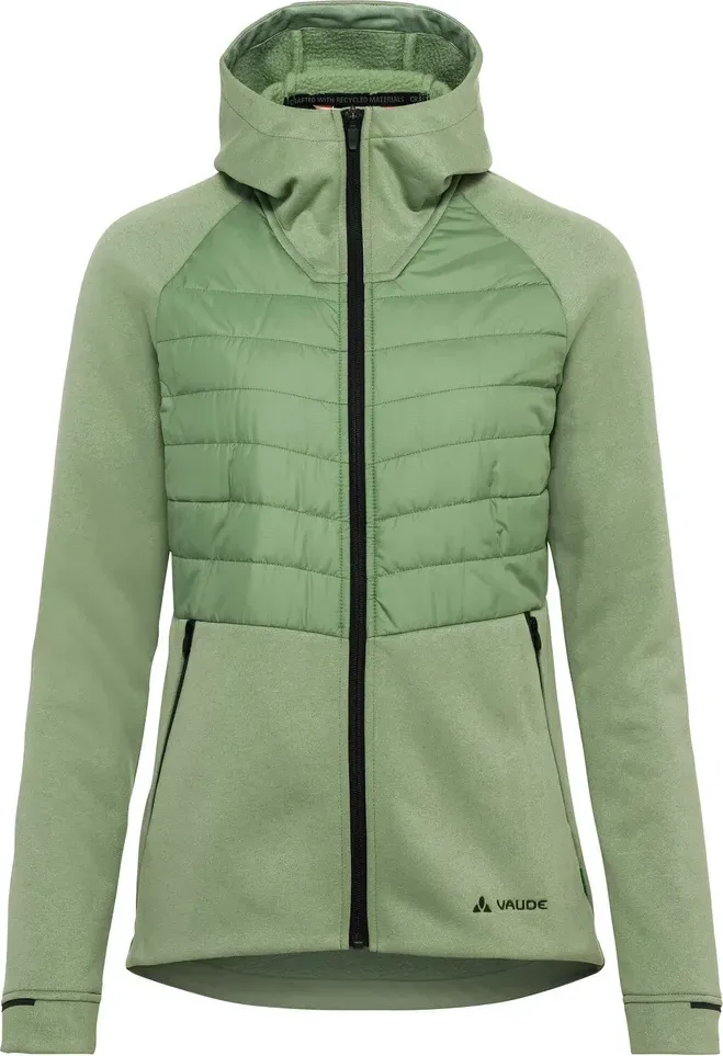 Vaude Comyou Fleece Jacket, dámska fleecová bunda, willow green