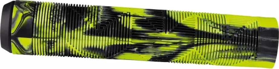 FORCE gripy BMX145 gumové, čierno-fluo, balené