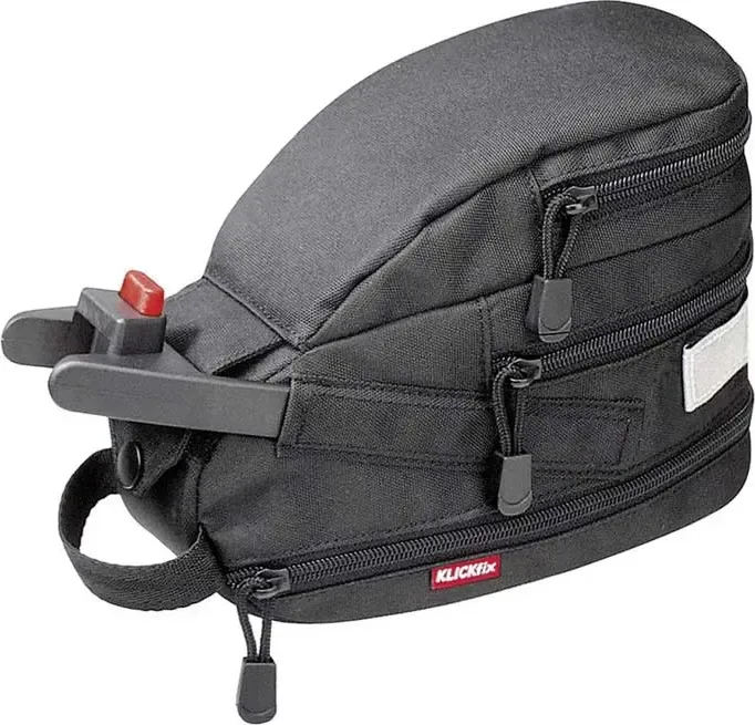 KLICKfix CONTOUR MINI podsedlová taška čierna, Čierna