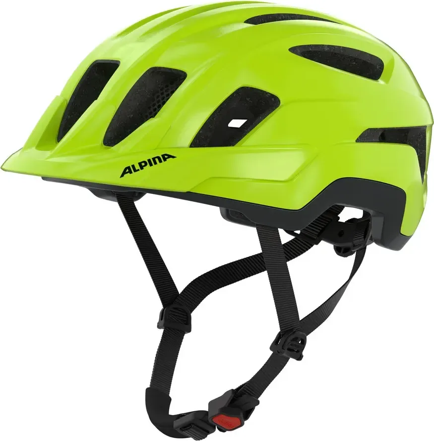 ALPINA Cyklistická prilba PARANUS be-visible lesklá