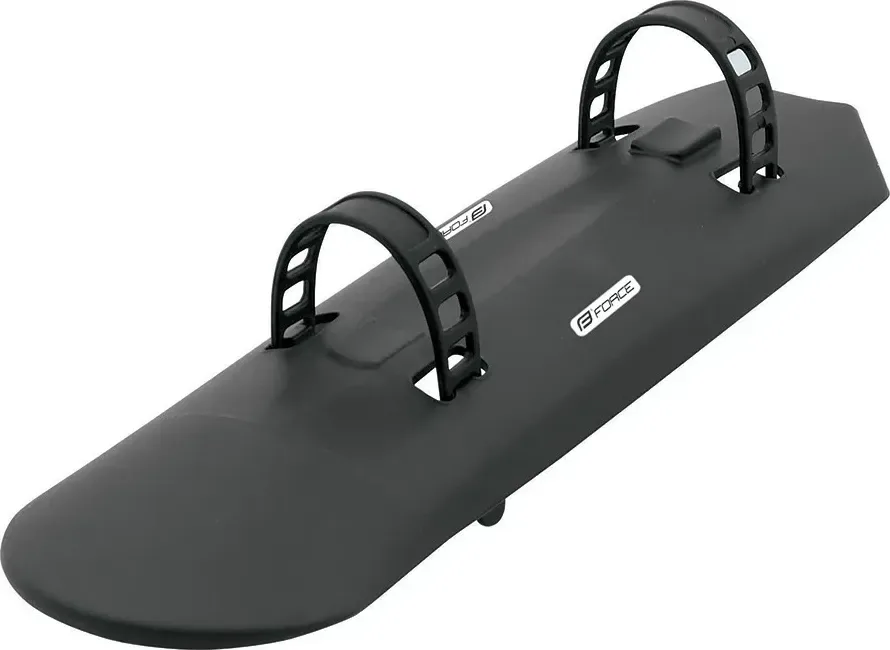FORCE blatník plast pod rám + gumový úchyt, čierny