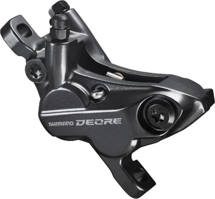 Strmeň brzd. Deore BR-M6120 4-piest hydraulický Post Mount+platničky D03S