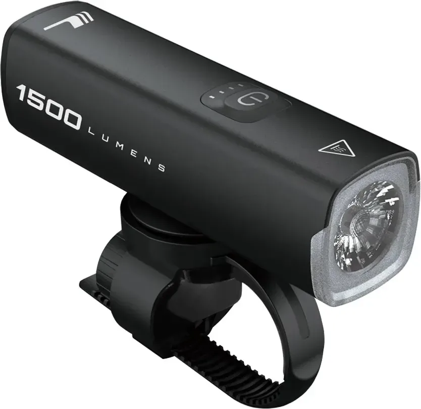 Svetlo CUBRIN 1500 predné 6f USB, čierne