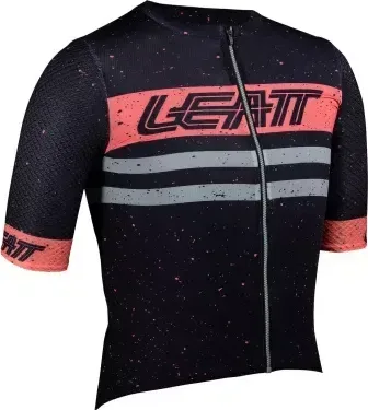 LEATT cyklistický dres krátky rukáv MTB Endurance 6.0, dámsky, Black