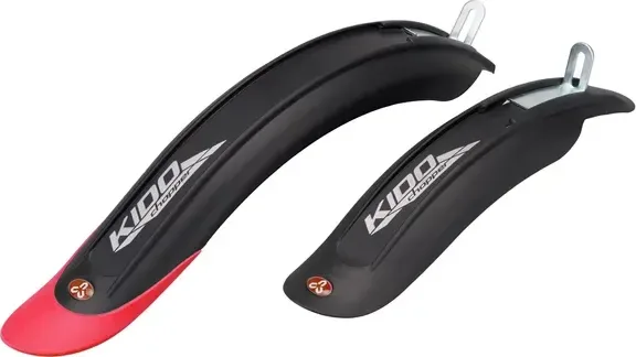 Blatníky CTM KIDO, SDS, čierna/červená,16''