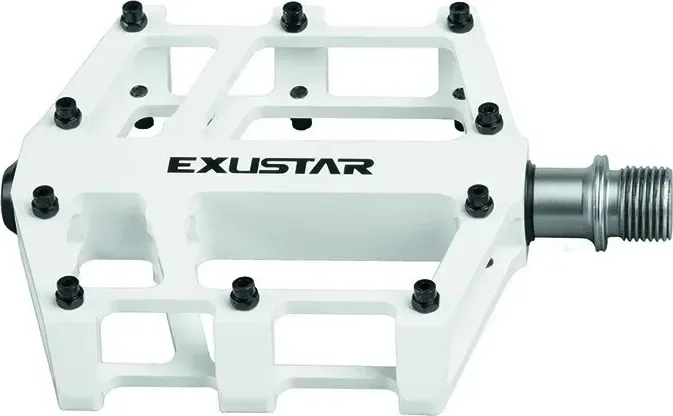 Pedále BMX EXUSTAR, biele