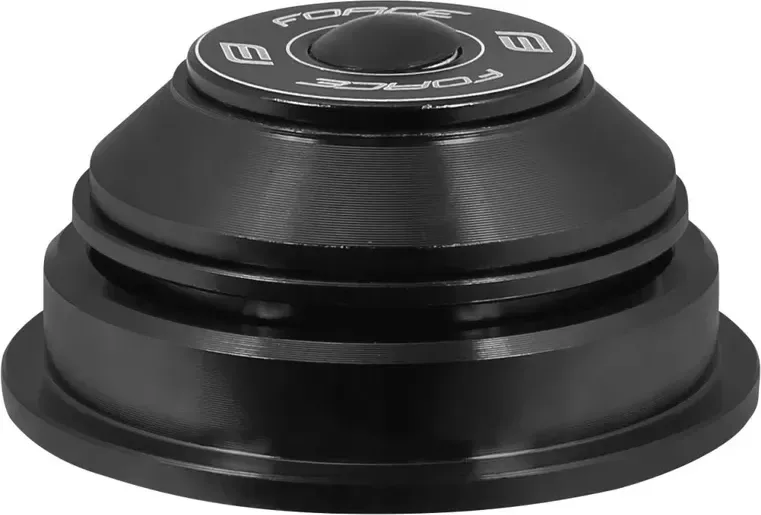 FORCE hlavové zloženie TAPER 1 1/8" -1 1/2", polointegrované, 55mm, čierne