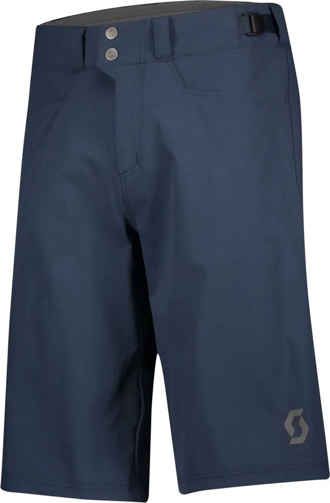 Pánske kraťasy Scott Trail Flow s vložkou, Midnight Blue, XL