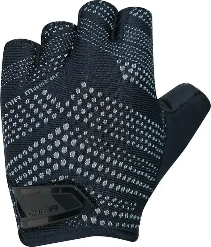 Chiba Cyklistické rukavice Air Master BLACK S, Čierna