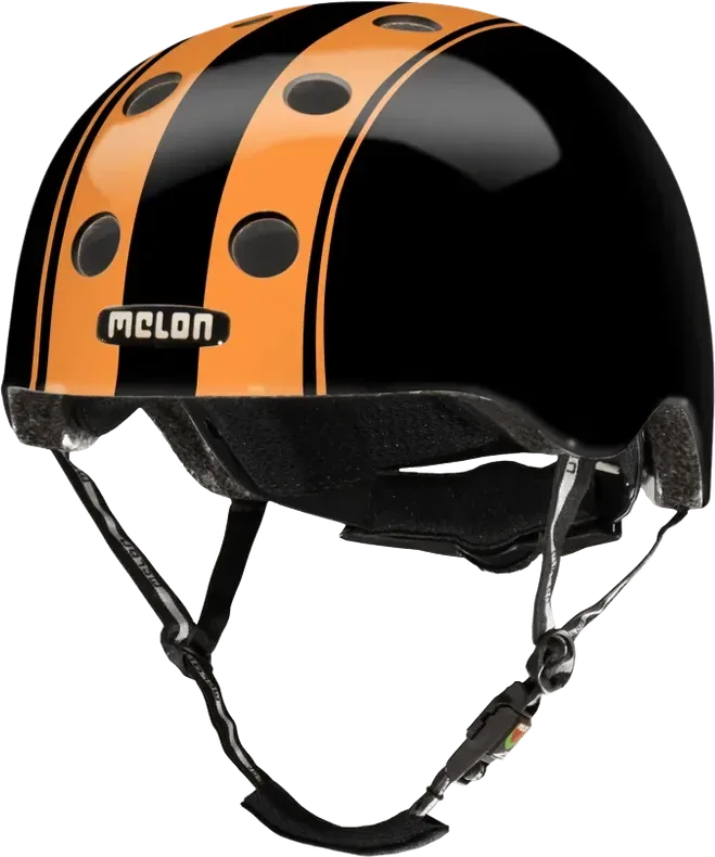 Melon Cyklistická prilba Double Orange Black XXS/S, Čierna/Oranžová
