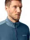 Vaude fleecový pulóver Livigno Halfzip II, pánsky, blue gray