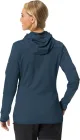 Vaude turistická mikina s kapucňou Monviso Fleece, dámska, dark sea uni