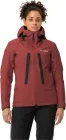 Vaude hardshell bunda Monviso 2,5L, dámska, červená (redeva)