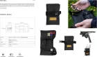 Restrap Tool Roll organizér, čierna