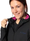 Vaude cyklistická bunda Qimsa Softshell, dámska, black uni