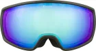 ALPINA Lyžiarske okuliare DOUBLE JACK black matt Q-LITE blue