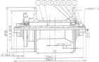Novatec D761SBT, predný náboj, 32 dier, QR, OEM
